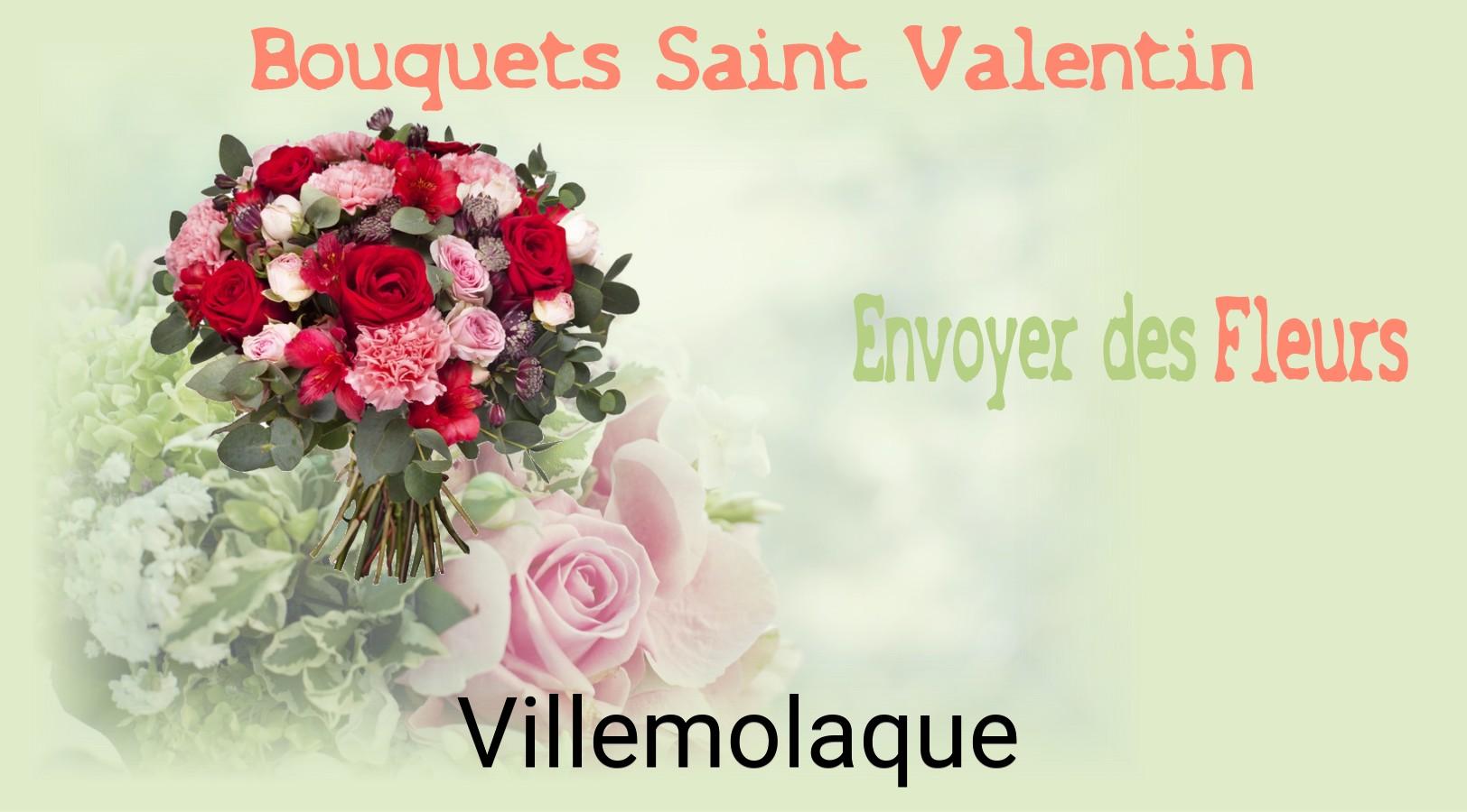 Roses de Saint-Valentin livrées à Villemolaque